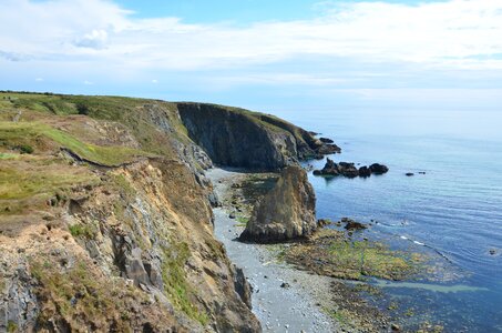 Ocean cliff