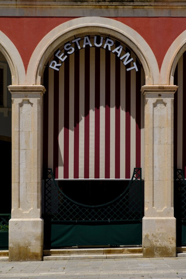 Gastronomy window door