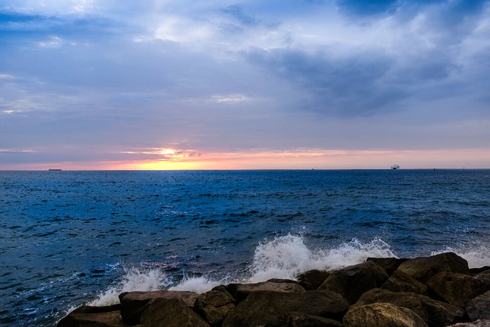 Baltic sea sky clouds