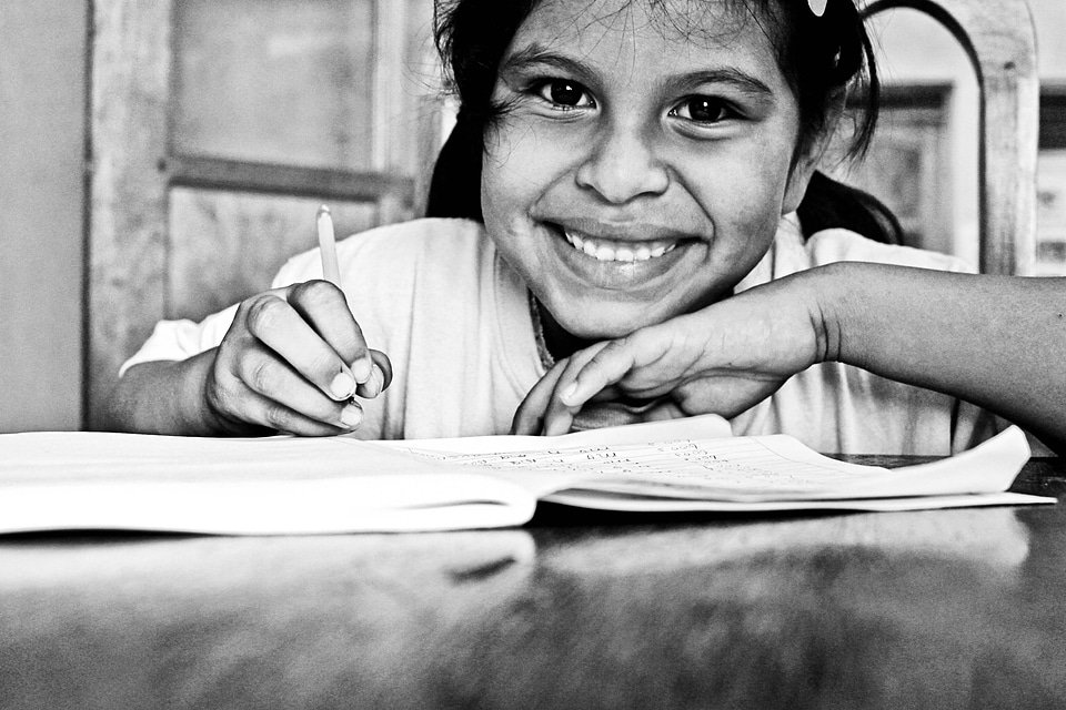 Education learning girl
