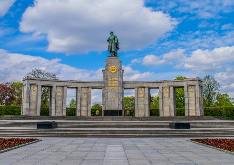 Memorial soldier garden