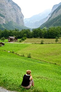 Mountains panorama switzerland