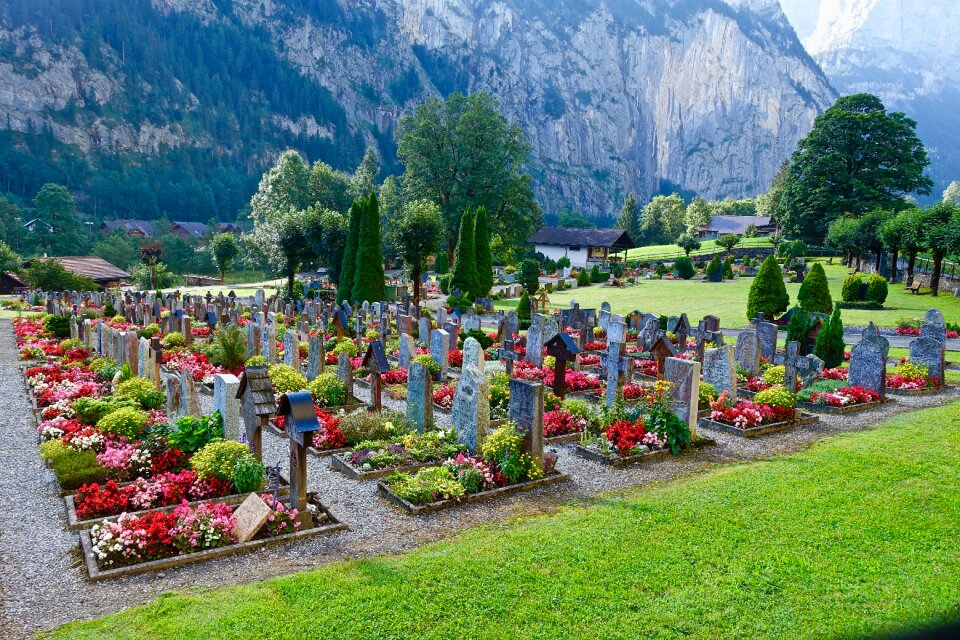 Switzerland panorama massif