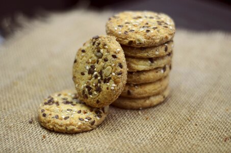 Dessert postcard biscuits