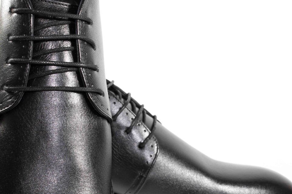 Man clothing foot