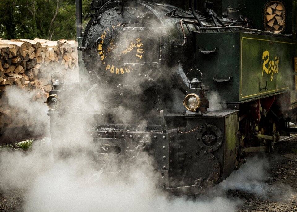 Locomotive railway travel