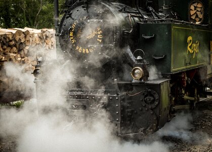 Locomotive railway travel