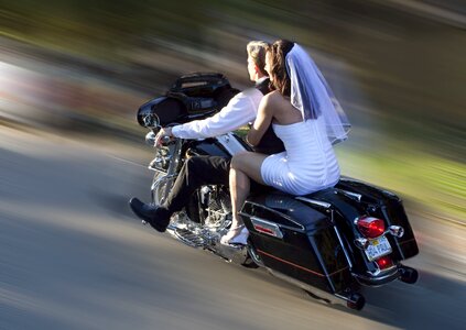 Bikers wedding