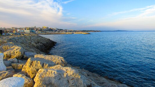 Sea mediterranean sea panorama