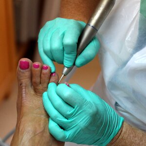 Foot toes eksteroog