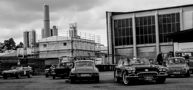Oldtimer industry chimney