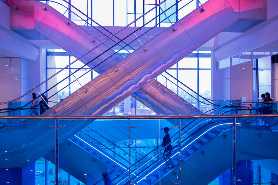 Science and technology stairs yes than
