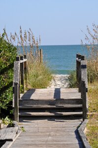 Ocean path scenic peace
