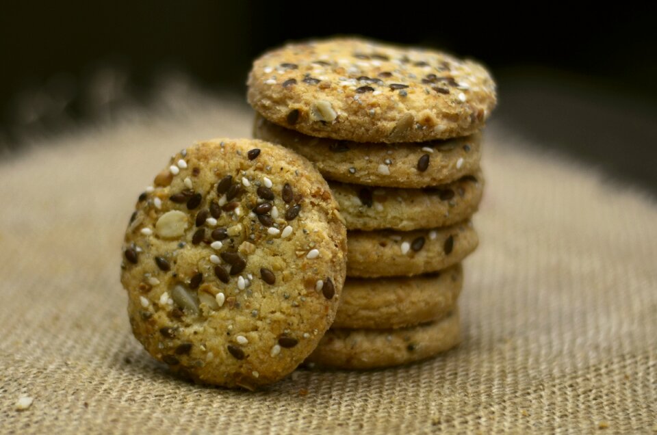 Dessert postcard biscuits