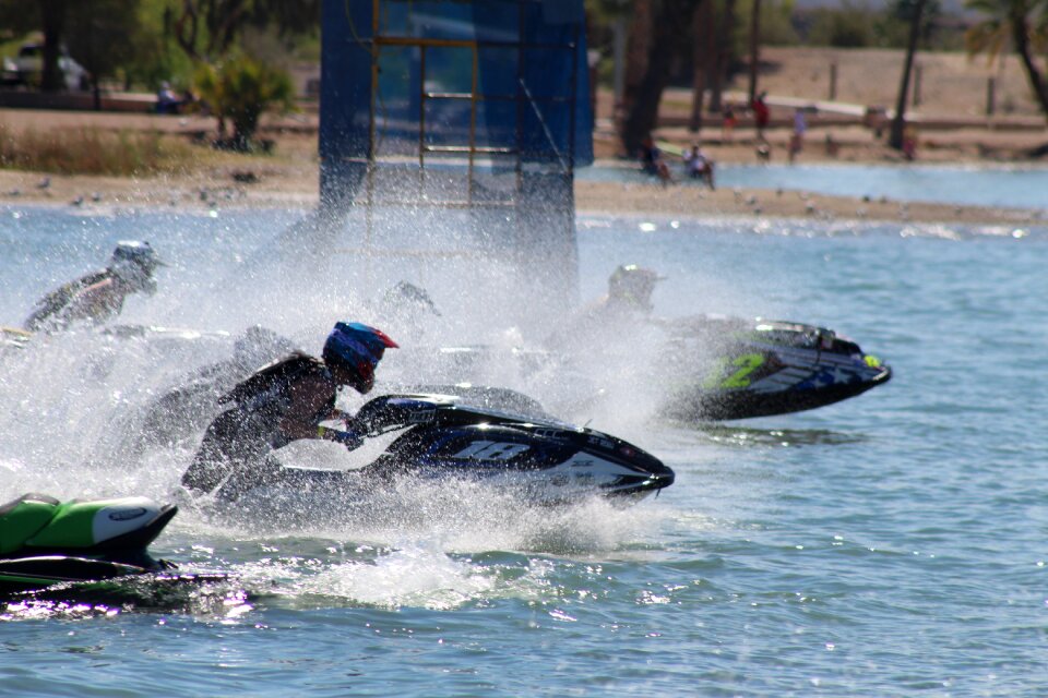 Competition jet ski