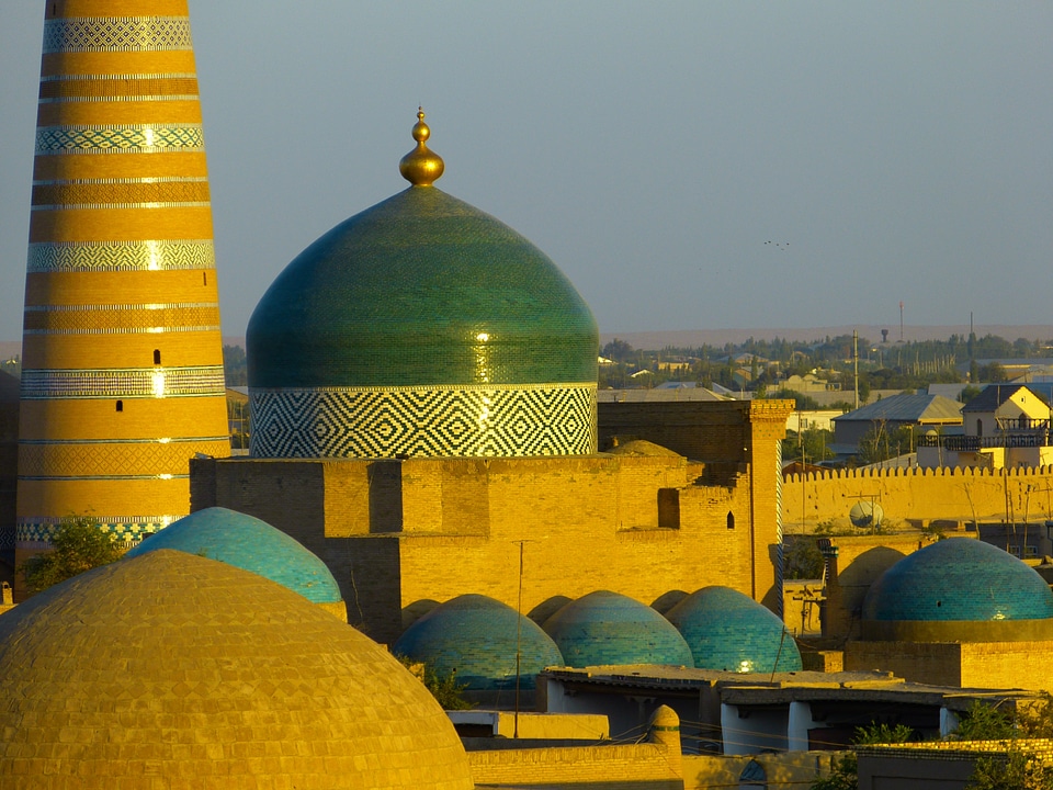 Old abendstimmung uzbekistan