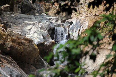Waterfall water trees photo