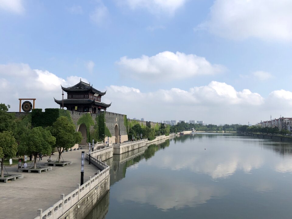 White cloud under suzhou