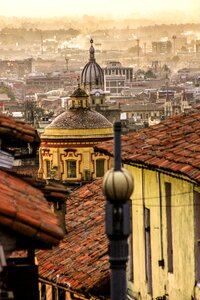 Landscape panoramic city