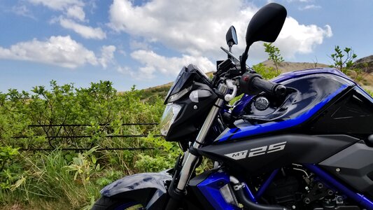 Sports mountain motorcycle