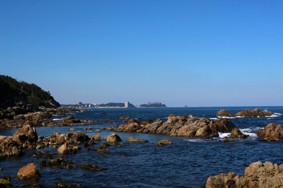 Yangyang-gun beach blue