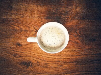 Cappuccino breakfast drink photo