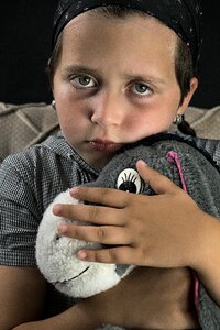 Sorry child portrait
