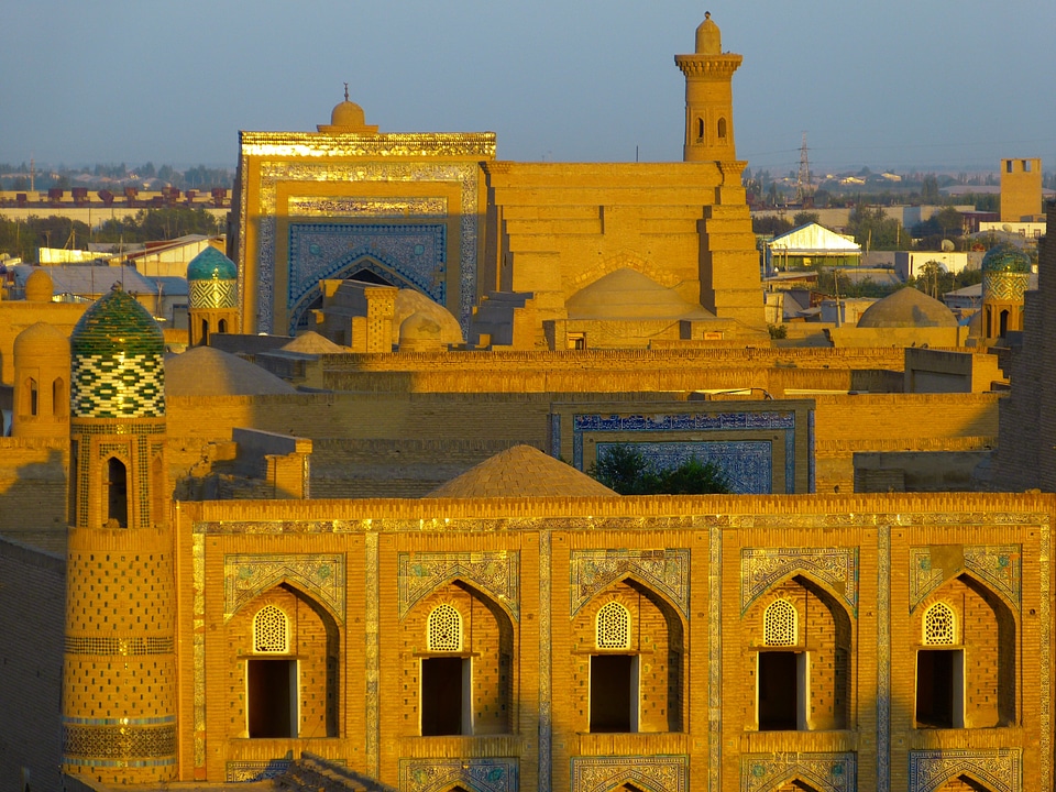Old abendstimmung uzbekistan
