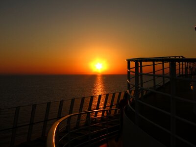 Sunset ship cruise