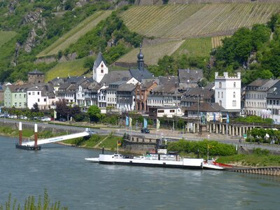 Rhine kaub middle rhine photo
