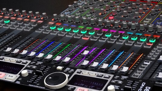 Lights control table mixtures