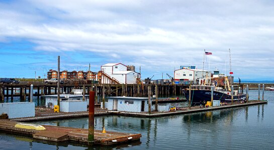 Docks boats fishing