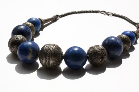 Beads lapis lazuli jewelery