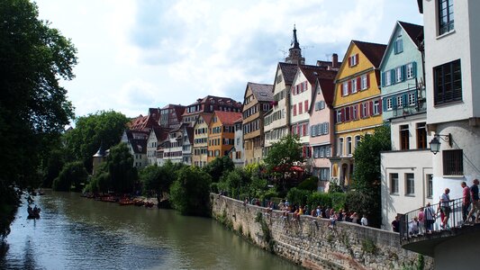 University city southern germany neckar photo