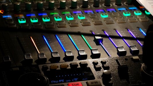 Lights control table mixtures