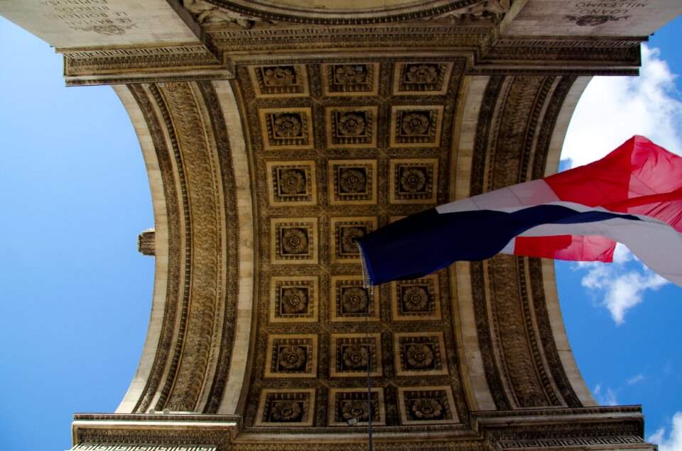 France paris arc de triomphe de l'étoile