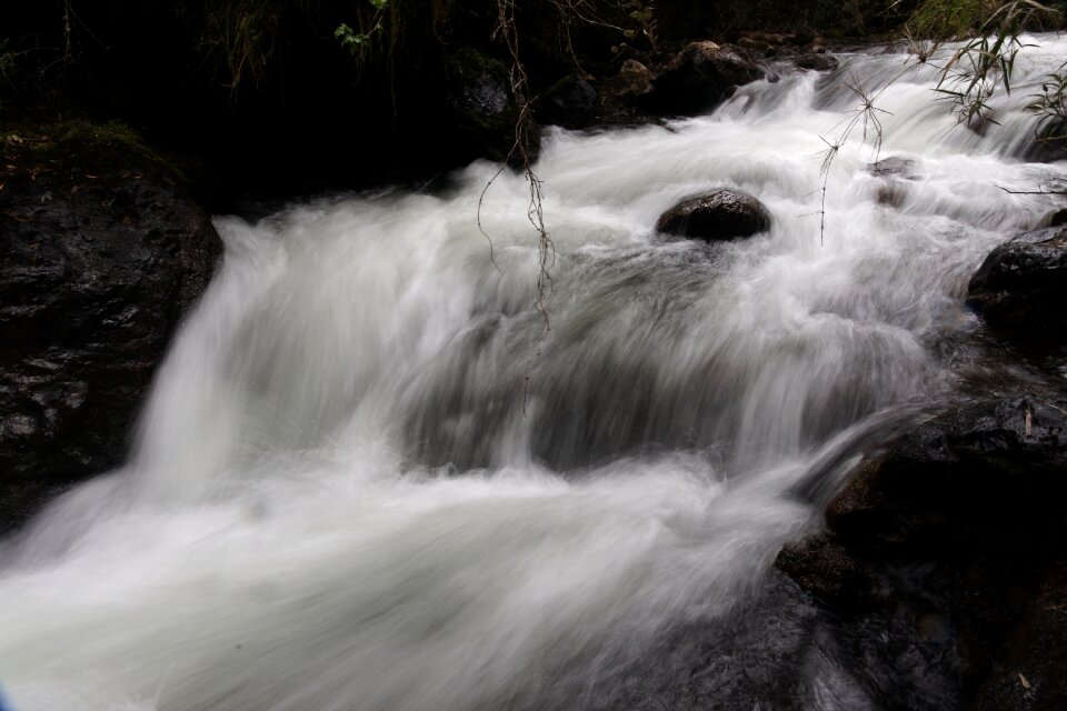 Landscape river stone