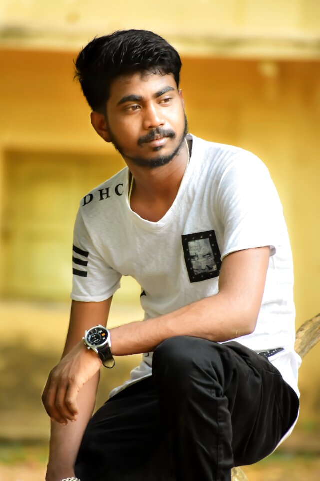 Boy men portrait