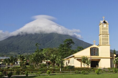 Costa rica volcano photo