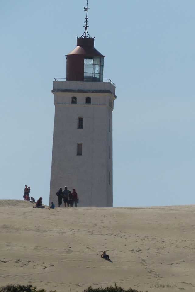 Beach dune skewed