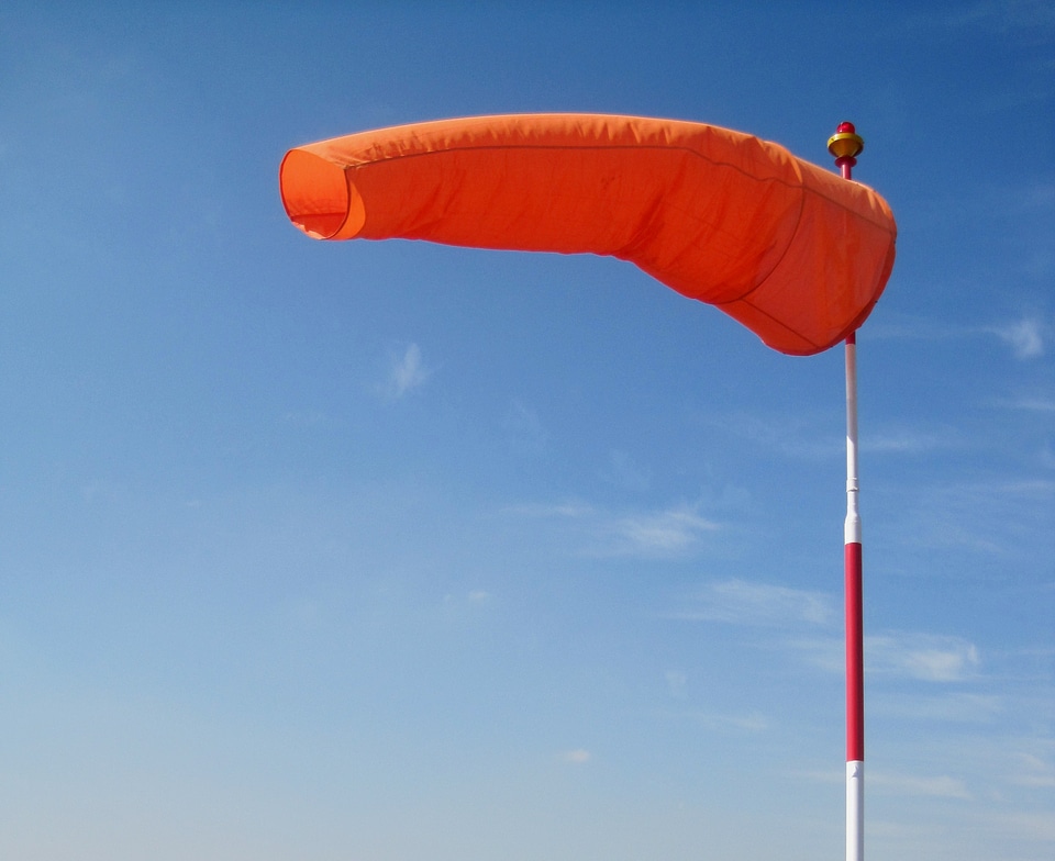Blue sky air sleeve air sock