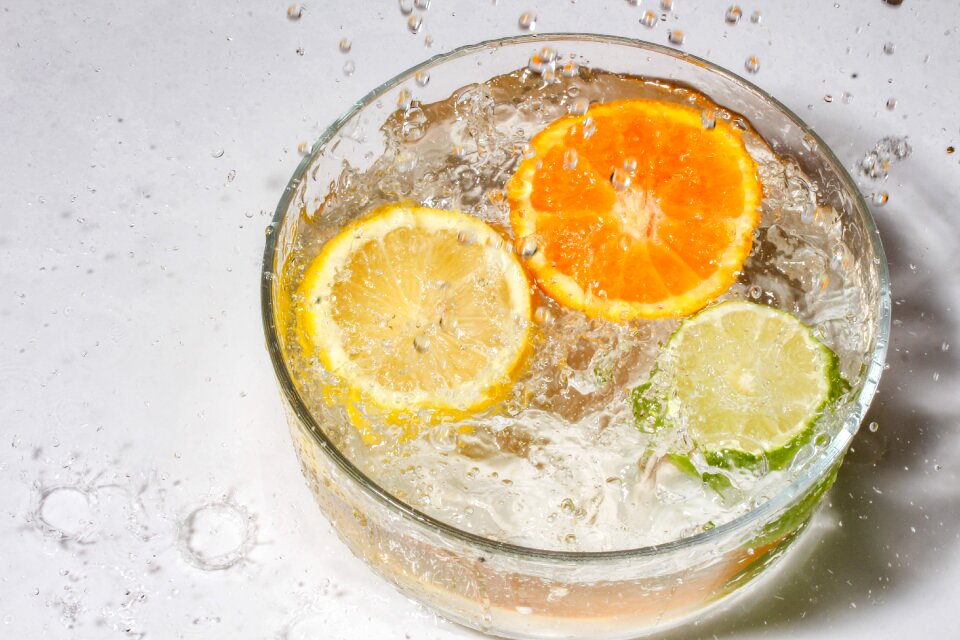 Lemon lime orange
