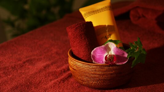 Oil massage salon relaxation