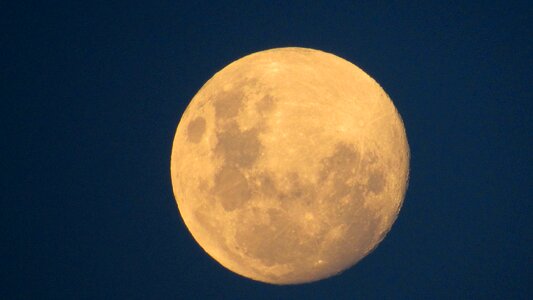 Sky full moon clouds