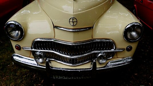 Rally of antique vehicles car antique vehicles