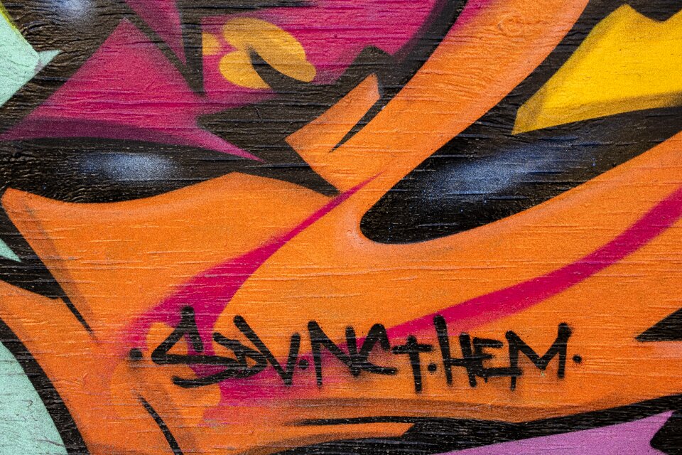 Street art background abstract