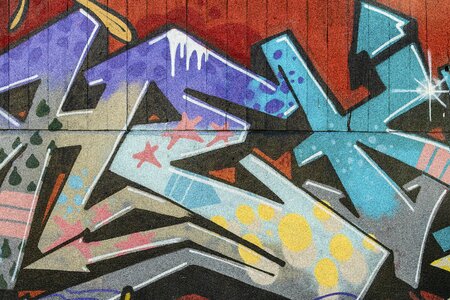Street art background abstract