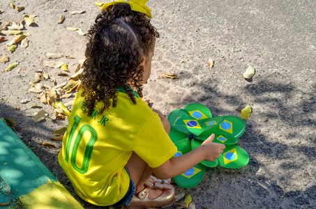 Copado world football brazil flag
