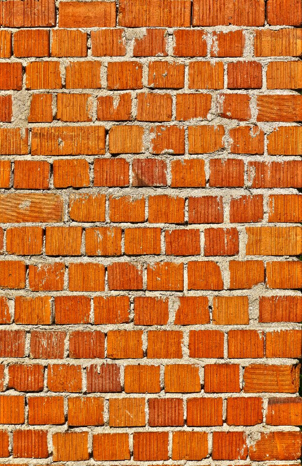 Poroton wall bricked