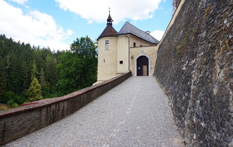 Gate architecture old photo